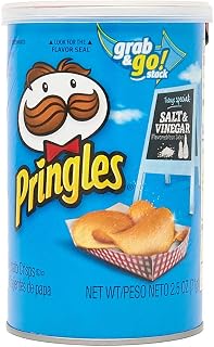 Pringles Salt & Vinegar, 2.5 oz