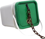 Mr. Chain Plastic Barrier Chain Pail, Brown, 2 in x 160 ft (50010-P)