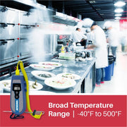 Atkins Thermocouple Thermometer (Thermocouple K Type Thermometer) - EconoTemp Combo Pack by Cooper – Multi, Model 93230-K