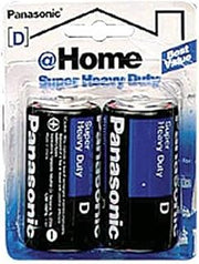 Panasonic Batteries Super Heavy Duty Batteries, 2 Count