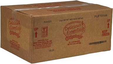 Otis Spunkmeyer Whole Grain Individually Wrapped Banana Muffin, 2 Ounce -- 72 per case.
