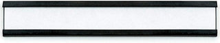 3/4"H x 3"L Magnetic "C" Channel Label Holder, 25/Pk
