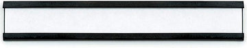 3/4"H x 3"L Magnetic "C" Channel Label Holder, 25/Pk