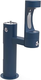 Elkay Bi-Level Pedestal Ftn W/Lower Bf, Ada, Fr, Blu