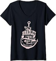 Women's It's a Bradley Thing Gifts V-Neck T-Shirt
