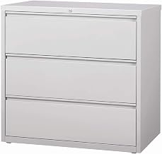Hirsh Industries 42" Wide Three-Drawer Lateral File - Gray 14999