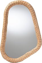 Bohemian Rattan Wall Mirror by Bali & Pari