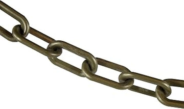 Mr. Chain Plastic Barrier Chain, Khaki Gold, 100 ft Length (50007-100)