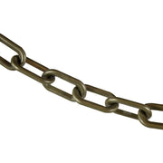 Plastic Barrier Chain by Mr. Chain – 2 IN, Plastic, Khaki Gold, Model 50007-100