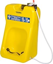 Global Industrial Gravity Fed Portable Eyewash Station, 20 Gallon