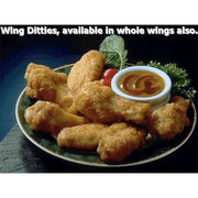 Wing Ditties Breaded Chicken Wingette by Brakebush – 12 Pound (Pack of 1)