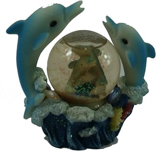 Double Dolphin Water Globe