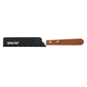 Mercer Culinary 4" x 1" / Black / Felt Lined Knife Guard Knife Cases, Holders & Protectors