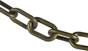 Mr. Chain Plastic Barrier Chain, Khaki Gold, 25 ft Length (51007-25)