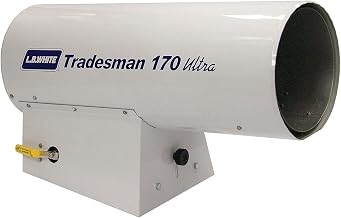 L.B. White Portable Gas Heater Tradesman Ultra, 170K BTU, Natural Gas W/Diagnostics