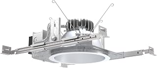 Lithonia Lighting 6" Open Downlight, Adj Lumens, 4-in-1 Switchable CCT