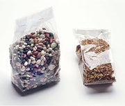 Poly Bags for Cookies Candy with Side Gusset Clear 1.2 mil BOPP Film - 2 1/2"L x 2 1/2"D x 6"H 100 Per Case
