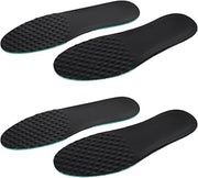KICHOUSE Athletic Insoles for Men 2 Pairs Cuttable Lambskin Shoe Inserts Shock Absorbing Breathable Sports Insoles for Sneakers Boots and Walking Shoes