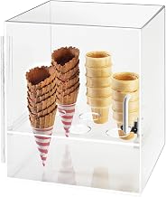 Cal-Mil 386 Cone Cabinet, 12" W x 12" D x 15" H, Clear