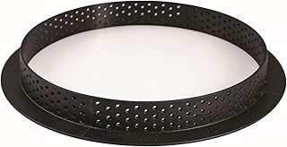 Silikomart "Tarte Ring 190" Heat-Resistant Perforated Plastic Cutting Ring 7.48 Inch Diameter (1 Each)