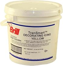Brill Transmart Yellow Decorating Icing, 14 Pound Pail -- 1 each.