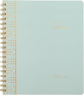 Cambridge WorkStyle Notebook, Legal Ruled Paper, 8" x 10", 80 Sheets, Mellow Frost (WS-407-46)