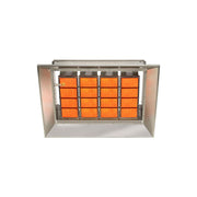 SunStar Natural Gas Heater Infrared Ceramic by GUM – 33.38"L x 26.5"W x 7.75"H, Aluminized Steel / Aluminum Reflectors, Model SG14-N