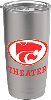 Carlisle High School Wildcats Theater Stainless Steel Insulated Tumbler