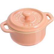 Ceramic 6-pc Mini Round Cocotte Set - Macaron Pastel Colors by STAUB – 6-pc, 7 quarts, Stoneware, Pastel, Pack of 6