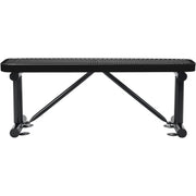 Global Industrial Black / 48 / Flat Benches