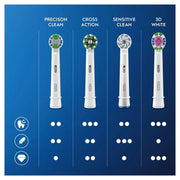 Pack of 12 Toothbrush Heads, Old by Oral-B – 1 Count (Pack of 12), Nylon, 12 Pack, Pack of 12, Model 4210201395324