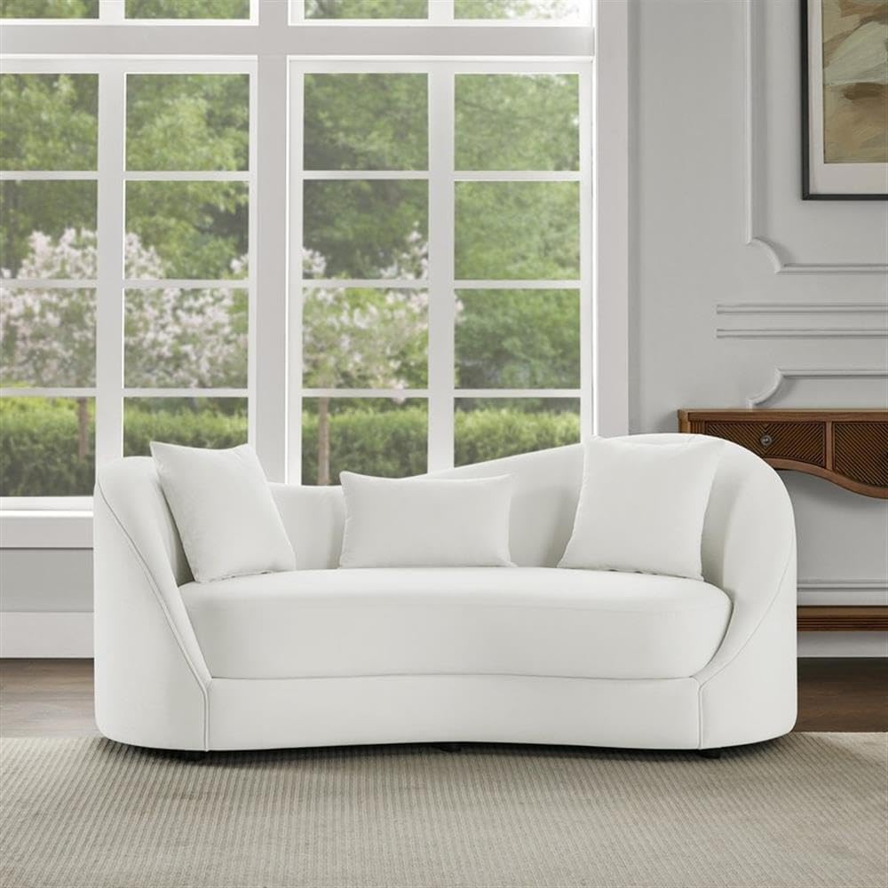 Furniture Loveseat by Best Quality Furniture – Fabric, Grey, Model S71-L