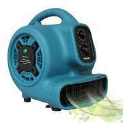 1/5 HP Freshen Aire Scented Air Mover with Ionizer & Timer by XPOWER – 12.4"L x 10.7"W x 13.3"H, Polypropylene, Blue, Model P-250NT