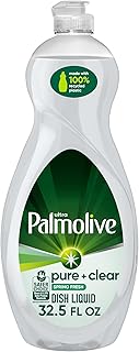 Palmolive Ultra Pure + Clear Dish Soap, Spring Fresh Scent, 32.5 fl oz