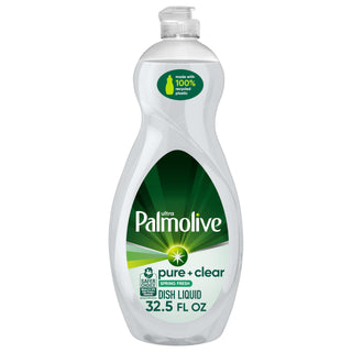 Ultra Pure + Clear Dish Soap by Palmolive – 32.5 Fl Oz (Pack of 1), White, Model US04272A