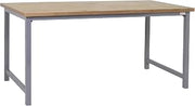 BenchPro Polk Series Workbench with 1" Thick Oiled Solid Maple Top, 24" Depth x 60" Length, 30" Height, 1,000 lbs Capacity