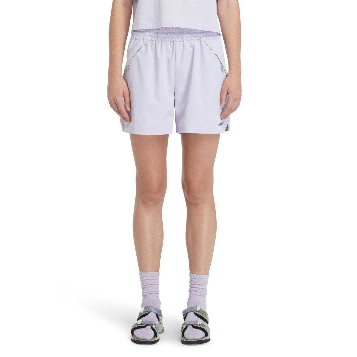 Women's Quick-Dry Short by Timberland – Polyester, Pastel Lilac
