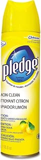 SC Johnson Pledge Furniture Polish Lemon, 13.8oz Aerosol, Pack of 1