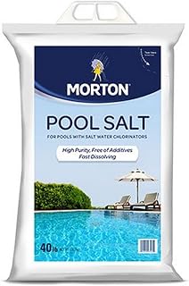 Morton Salt 3460 Pool Salt, 40 lb