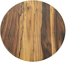 American Metalcraft AWM171 Serving Board, Acacia Wood, Melamine, 17-1/4" Dia., 1-1/4" H