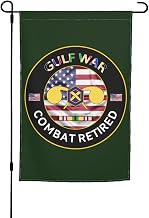 US Chemical Corps Gulf Combat Retired Double Sided Flag Outdoor Indoor Lightweight Garden Decor81
