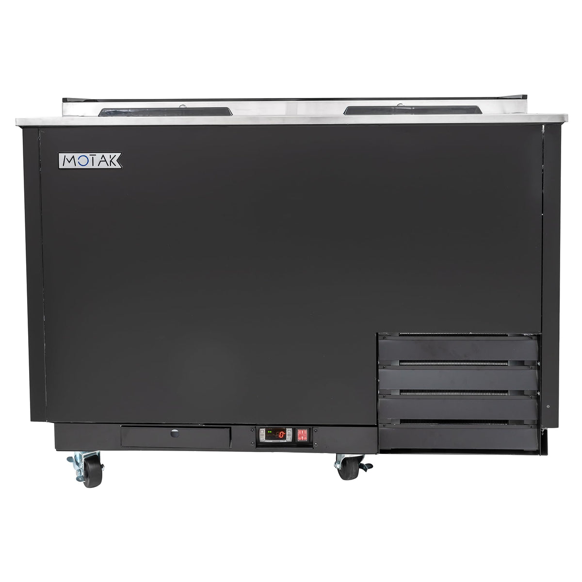 2 Section Glass Chiller by MOTAK – 55.91x32.68x41.73, In Description, Check Images, Model MGF-49-X