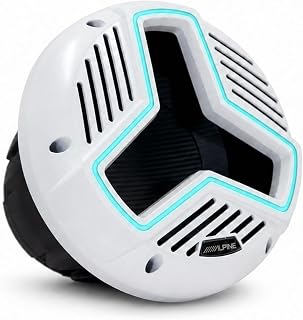 Alpine MRN-W10S4-IB-LW Marine 10" Subwoofer Infinite Baffle (White)
