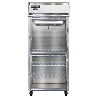 Extra-Wide Single Section Reach In Glass Door Refrigerator by Continental Refrigerator – Model 1RXS-GD-HD