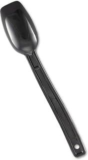 Carlisle FoodService Products 9.5" Buffet Pasta Fork – Polycarbonate Serving Fork – Heat Resistant, Salad Bar Utensil, Black,1 count