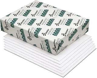 AbilityOne 50% PCW Recycled Process Chlorine Free Copier Paper - 8 1/2" x 11", White 7530-01-539-9831: Box, 10 Item(s)