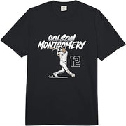 Colson Montgomery - Slugger Swing Number - Chicago Baseball Comfort Colors Adult Heavyweight T-Shirt