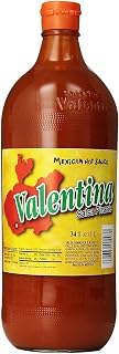 Valentina Sauce Picante Red Hot, 34.0 OZ, 12 Pack