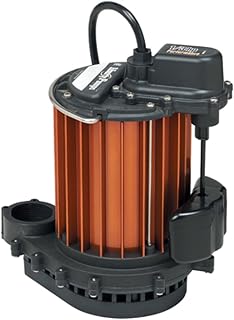 Liberty Pumps 233 Mercury Free Float 1/3 HP Submersible Sump Pump with Series Plug