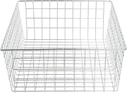 Bagel Basket Rectangular Chrome Plated Wire- 14 5/16 L x 20 1/4 W x 6 1/8 H